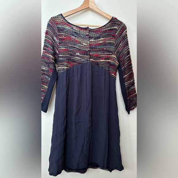 Anthropologie Maeve Boucle Multicolor Knit Dress - Picture 4 of 8